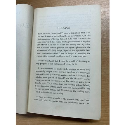 RARE* 1914 CHARLES DICKENS DAVID COPPERFIELD FIRESIDE EDITION HB BOOK (P4)