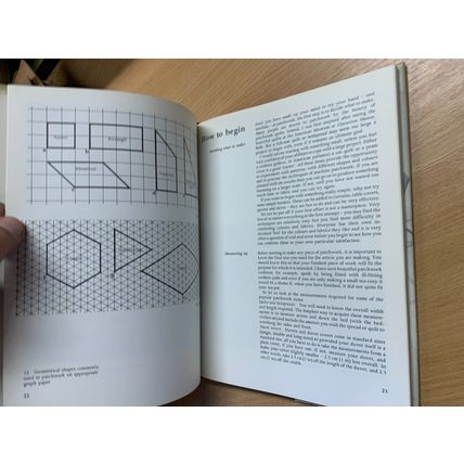 1980 1ST EDITION MACHINE PATCHWORK DOROTHY OSLER ILLUSTRATED HARDBACK BOOK (P4)