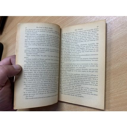 1960 MARGERY ALLINGHAM "THE CRIME AT BLACK DUDLEY" PENGUIN FICTION PB BOOK (P2)