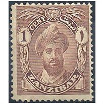 Zanzibar 1926 SG299 3c Brown Mounted Mint.