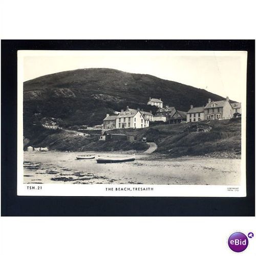 Wales TRESAITH Beach Postcard by Frith (TSH.21)