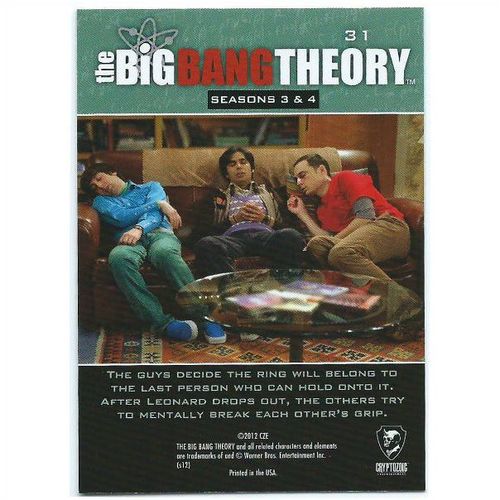 The Big Bang Theory Seasons 3 & 4 - #31