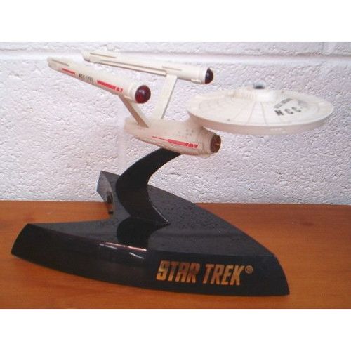 STAR TREK ' U.S.S. ENTERPRISE NCC-1701 Lighted Figurine with voice & Music