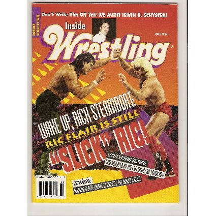 INSIDE WRESTLING JUNE 1994 RICK STEAMBOAT