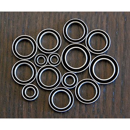 (14pcs) SCHUMACHER 1:16 RASCAL 2WD TRUCK Rubber Sealed Ball Bearing Set