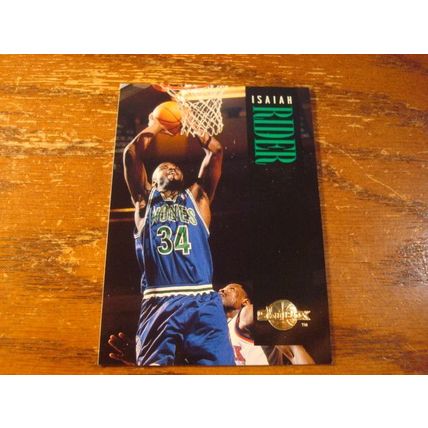 1993-1994, 3- Cards, 1-Rc, ISAIAH RIDER, Timberwolves