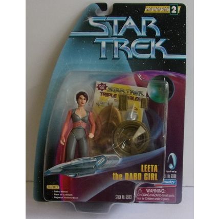 STAR TREK ' WARP FACTOR ' LEETA the DABO GIRL action figure (1997)