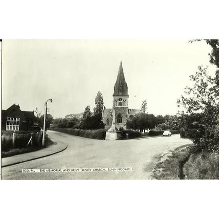 Berkshire SUNNINGDALE Memorial Postcard (Frith SGD.94)