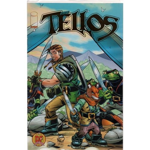 DYNAMIC FORCES - TELLOS NO. 4 EXCLUSIVE GOLD FOIL COVER