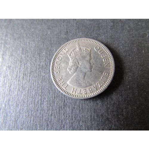 1961 QUEEN ELIZABETH II MALAYA AND BRITISH BORNEO TEN CENTS FREE POST. AV