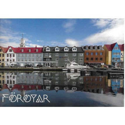 Posta: Tourist Postcard: Vestaravág, Tórshavn