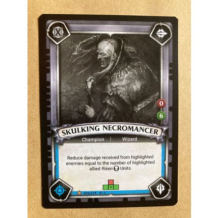 Warhammer, Age of Sigmar CCG: Champions # 26 Skulking Necromancer (A) 2018