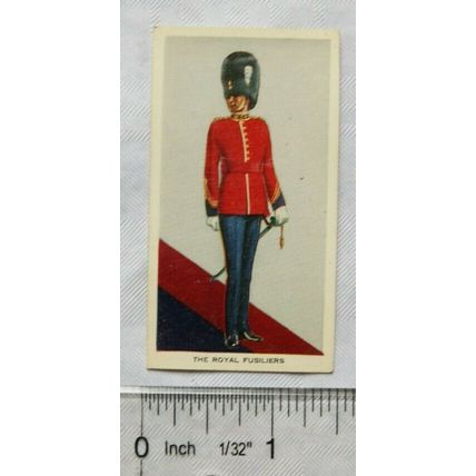 1936 UK Tobacco Co Officers Full Dress No. 25 The Royal Fusiliers