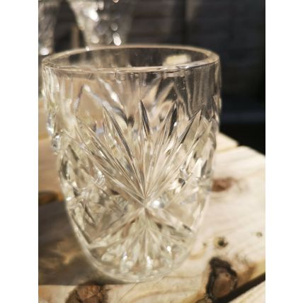 Cut Glass Pot/vase