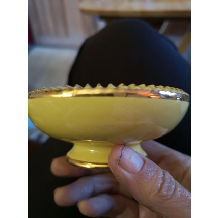 Yellow Finger Bowl Italy