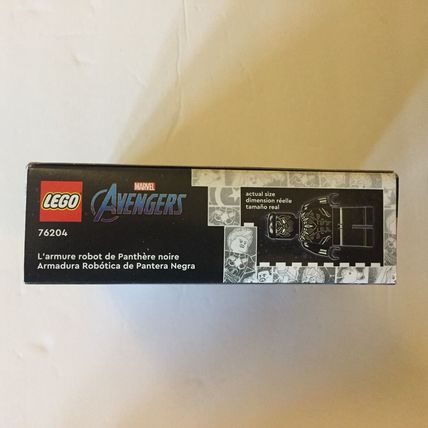 NEW LEGO Super Heroes Marvel Spider-Man Black Panther Mech Armor Set #76204