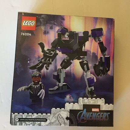 NEW LEGO Super Heroes Marvel Spider-Man Black Panther Mech Armor Set #76204