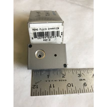MEAD CHICAGO FLUID DYNAMICS 4401-0 AIR CONTROL VALVE,08789 03597,131472 30-19,ET