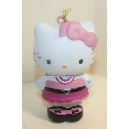 2003 Sanrio Hello Kitty Ceramic Christmas Ornament
