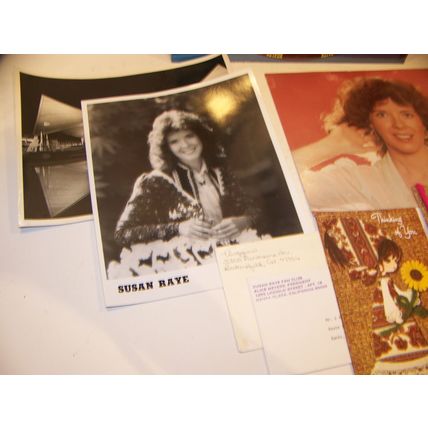 SUSAN RAYE ALBUMS (8) ONE NIGHT STAND LA INTERNATIONAL AIRPORT & MEMORABILIA