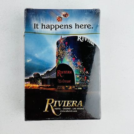 Riviera Hotel & Casino Las Vegas Deck Of Cards Souvenir New Sealed