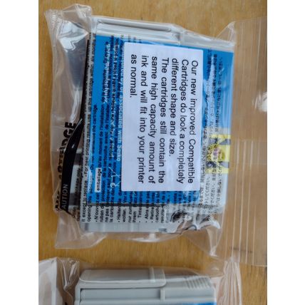 Epson Ink Cartridges, job lot, 0801 0802 0803 0806 202XL sealed compatible
