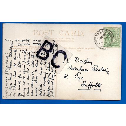 Postcard Portreath Harbour Entrance Cornwall Nr Camborne Redruth Porthtowan