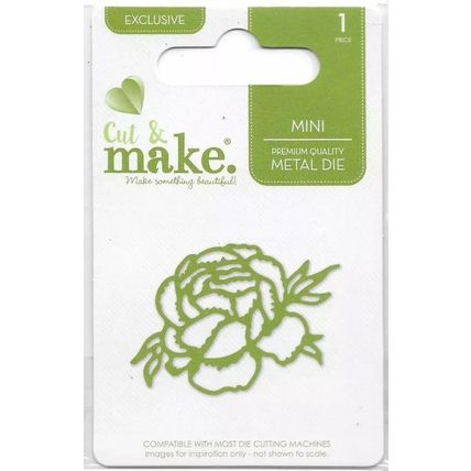 Cut & Make. Rose Die Set. Die Cutting Cardmaking Scrapbooking Crafts