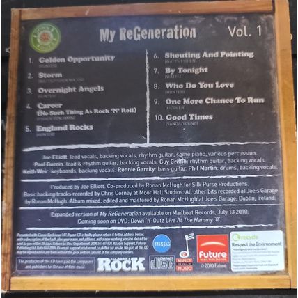My Regeneration Classic Rock Magazine Album 10 Tracks