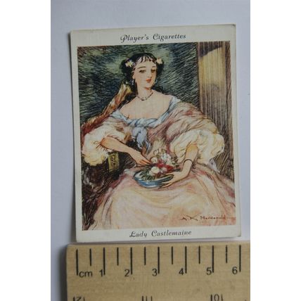 1937 John Player Famous Beauties No. 13 Lady Castlemaine