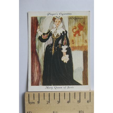 1937 John Player Famous Beauties No. 10 Mary Queen of Scots