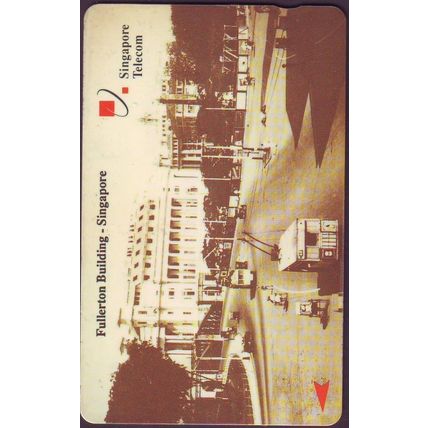 Fullerton Building S'pore $10 Telephone Card (Used)
