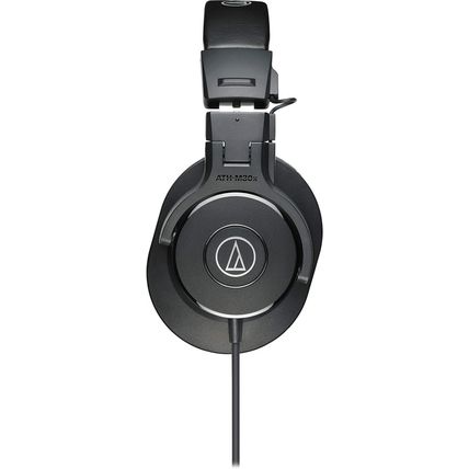 Audio-Technica Ath-M30X Professional Studio Monitor Headphones, Black