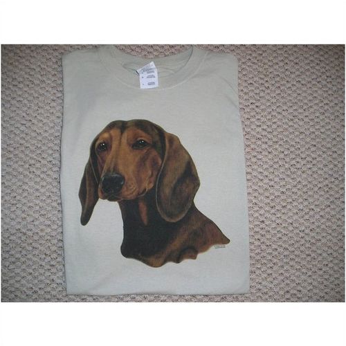 Dachshund Tee Shirt Men's Large Dog Pet