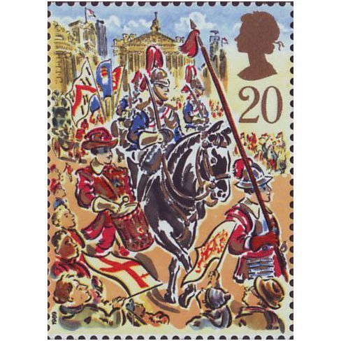 Great Britain 1989 Lord Mayor's Show 20p Blues Royals Unmounted Mint NHM SG 1458