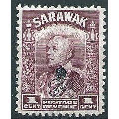 Sarawak 1947 SG150 1c Purple Mounted Mint ....