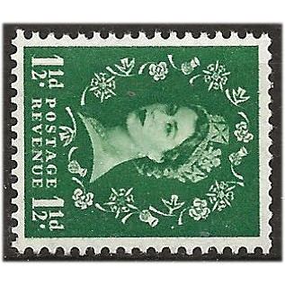1952 SG517a 1/2d Green Wmk Tudor Crown SIDEWAYS Unmounted Mint . .. .