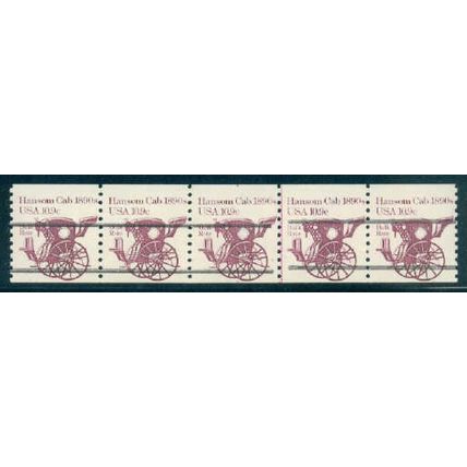 1904av 10.9c Hansom Cab Just Clears MNH Dry Gum PNC 3/5 Line Gap Split # A02438