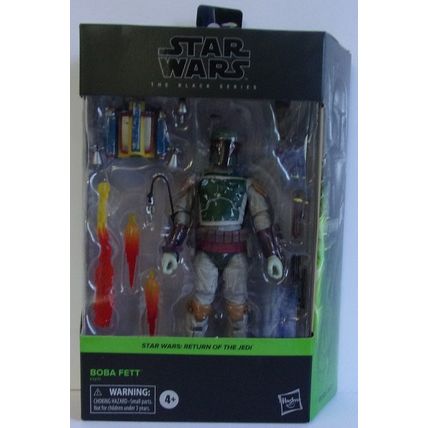STAR WARS ' THE BLACK SERIES ' BOBA FETT ROTJ action figure (2021)