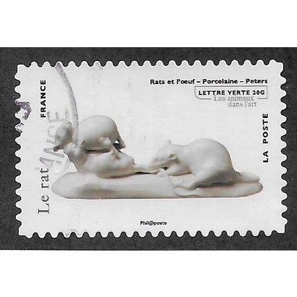 FRA 2013 (58c (S/A) 'ANIMALS IN ART' FINE USED (EBID76-185)