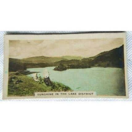 1924 Cavanders Homeland Series No. 35 Sunshine in the Lake District