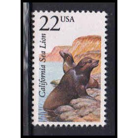 2329 22c California Sea Lion Fine MNH V4091