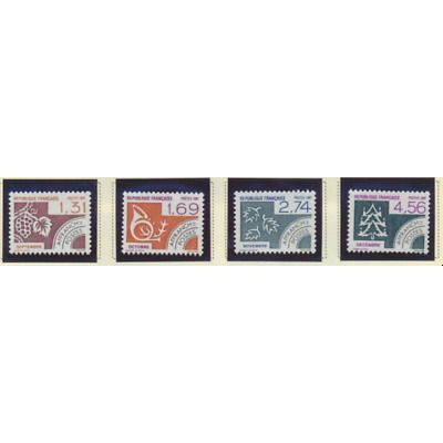France Stamps Scott #1961 To 1964, Mint Never Hinged