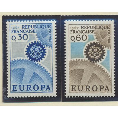 France Stamps Scott #1178 To 1179, Mint Never Hinged