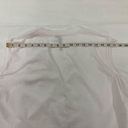 Cathy White Sleeveless Top Womens Large L Casual Blouse Summer Shirt