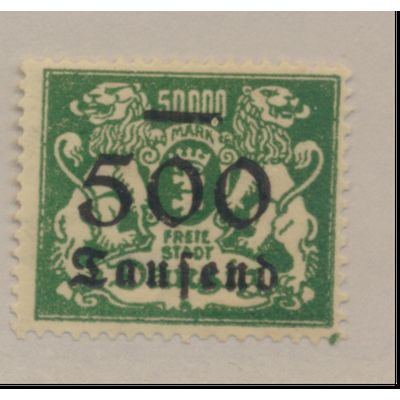 Danzig Stamp Scott #141, Mint Hinged