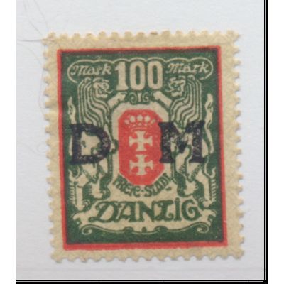Danzig Stamp Scott #O35, Mint Hinged