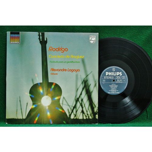 Alexander Lagoya - Rodrigo: Concierto de Aranjuez/Fantasia - 6527 058 - EX
