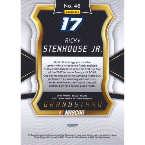 2017 Select Racing Ricky Stenhouse, Jr. #46