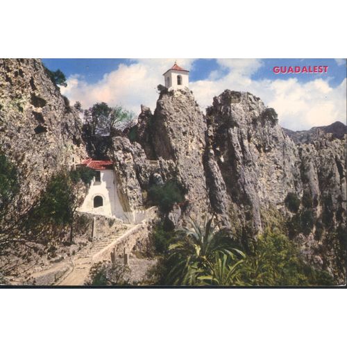 Spain Postcard - Castell De Guadelest